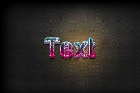 3D ruby text effect