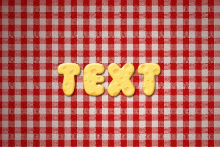 Cheesecake Text Effect