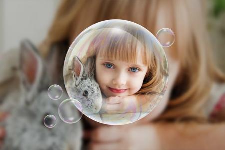 Bubble Photo Frame Online Editor