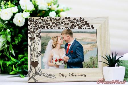 Wedding Anniversary Wood Photo Frames