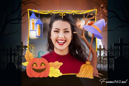 Halloween Photo Frame Editor