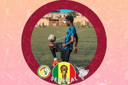 Senegal Frame World Cup 2022