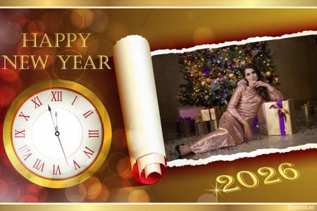 Happy New Year 2026 Photo Frames