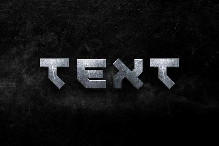 3d-metal-text-effect