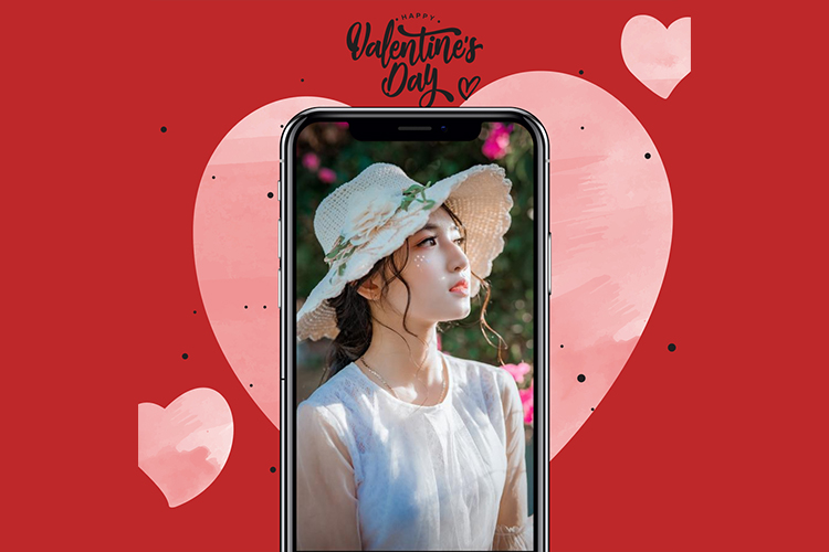 Smartphone Frame Love Romantic