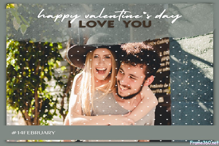 Creative Valentine's Day Love Card With Your Photo