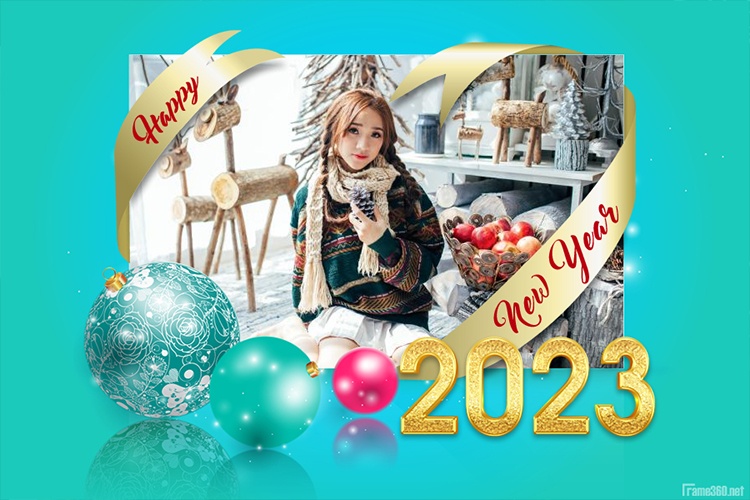 New Year 2023 Photo Frames Online